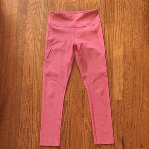 Outdoor Voices Pink Leggings Full-Length Athletic